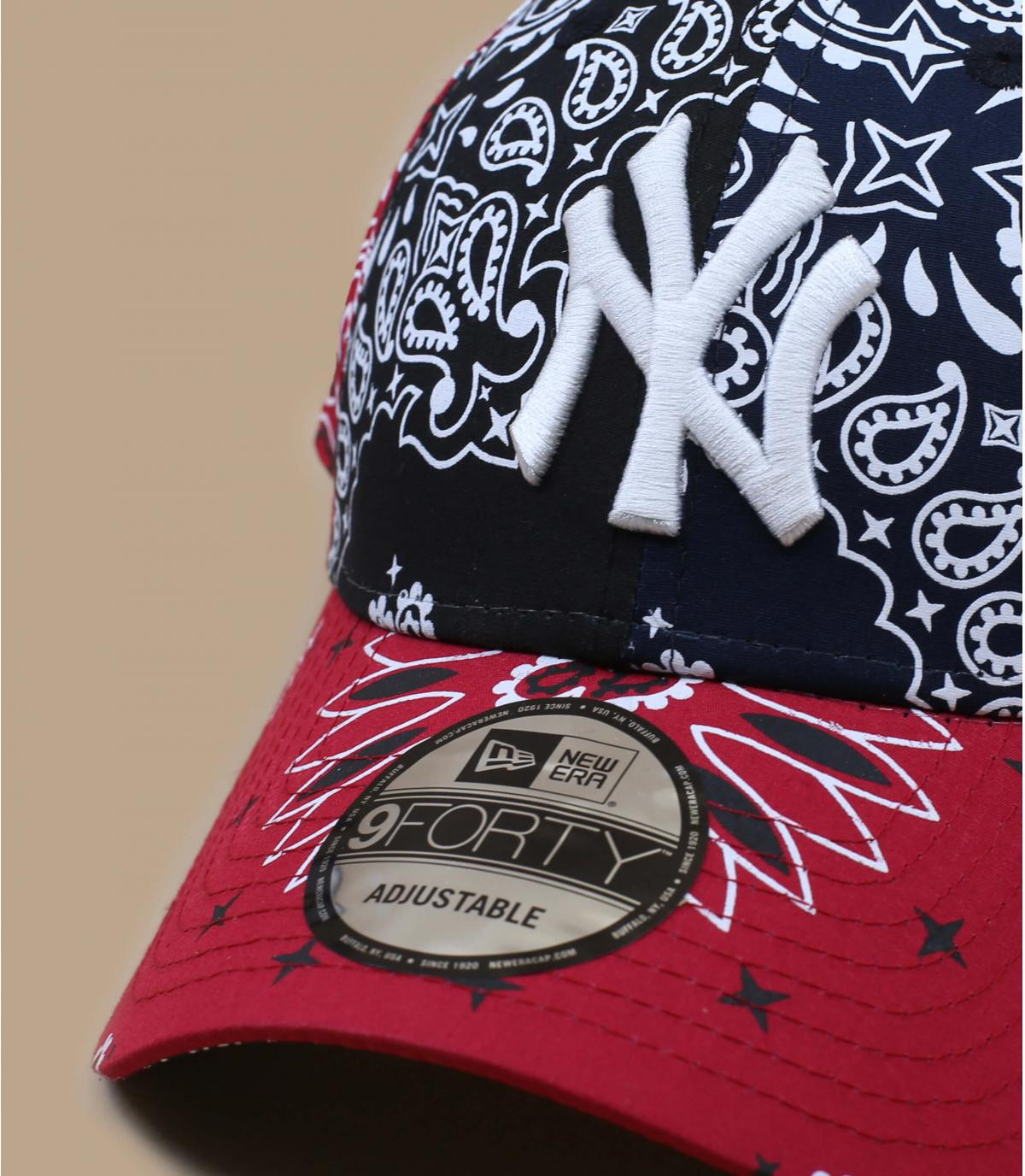 berretto bandana NY multicolore berretto bandana NY multicolore